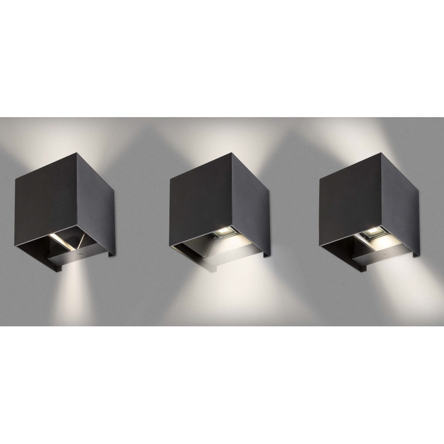 Rabalux - Aplique de exterior 1xG9/42W/230V IP54 blanco