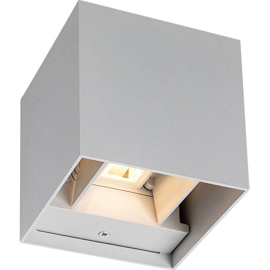 Rabalux - Aplique de exterior 1xG9/42W/230V IP54 blanco
