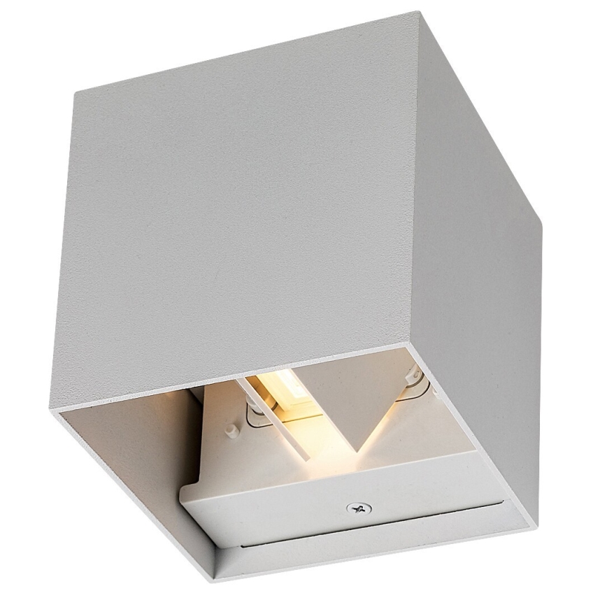 Rabalux - Aplique de exterior 1xG9/42W/230V IP54 blanco
