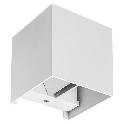 Rabalux - Aplique de exterior 1xG9/42W/230V IP54 blanco