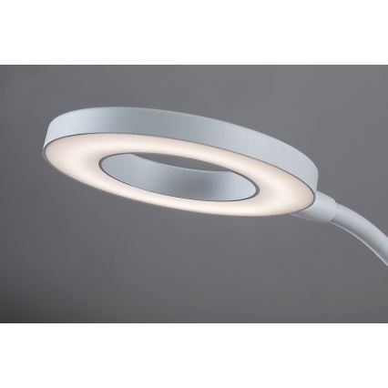 Rabalux - Lámpara de mesa regulable LED táctil con cargador inalámbrico LED/5W/5V 2700-6000K blanco