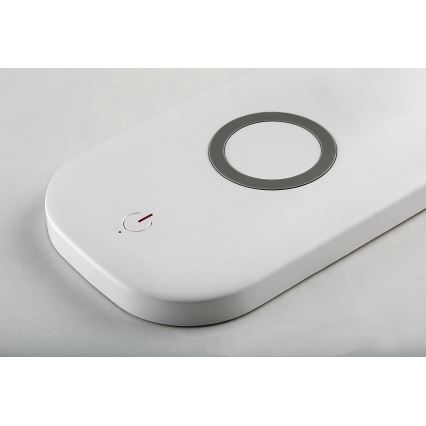 Rabalux - Lámpara de mesa regulable LED táctil con cargador inalámbrico LED/5W/5V 2700-6000K blanco