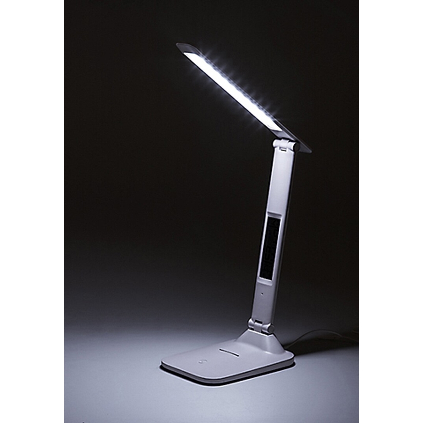 Rabalux 74015 - Lámpara de mesa LED regulable con pantalla DESHAL LED/5W/5V