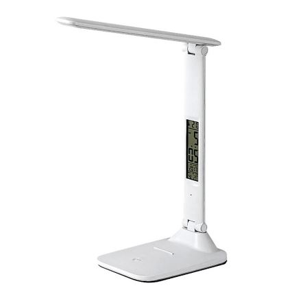 Rabalux 74015 - Lámpara de mesa LED regulable con pantalla DESHAL LED/5W/5V