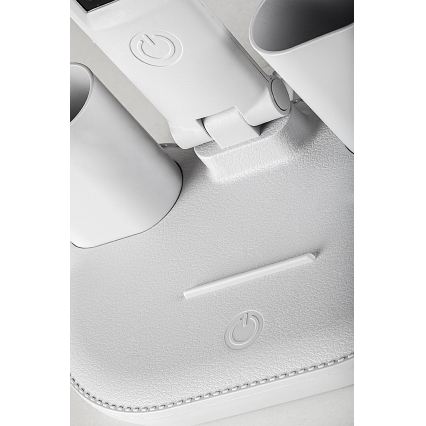 Rabalux - Lámpara de mesa LED regulable con ventilador LED/7W/5V 3000/4000/6500K