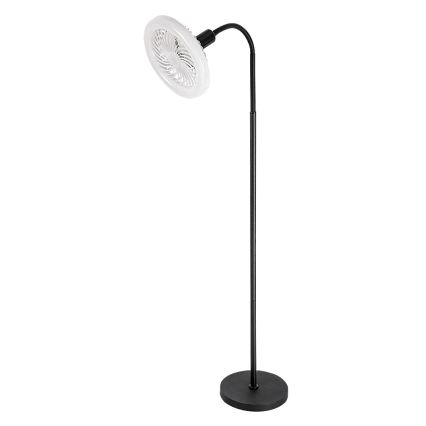 Rabalux - Lámpara de pie LED regulable con ventilador 1xE27/16W/230V 3000-6500K + mando a distancia