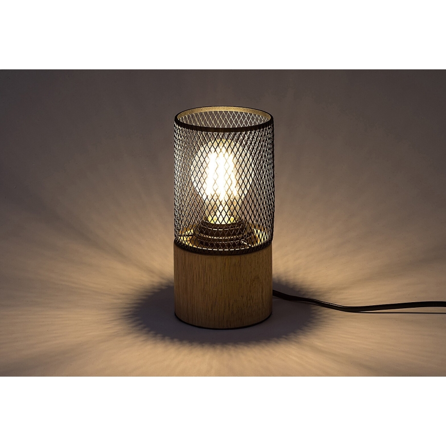 Rabalux - Lámpara de mesa 1xE27/25W/230V haya