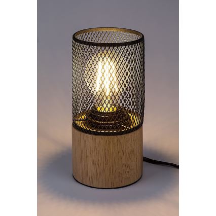 Rabalux - Lámpara de mesa 1xE27/25W/230V haya