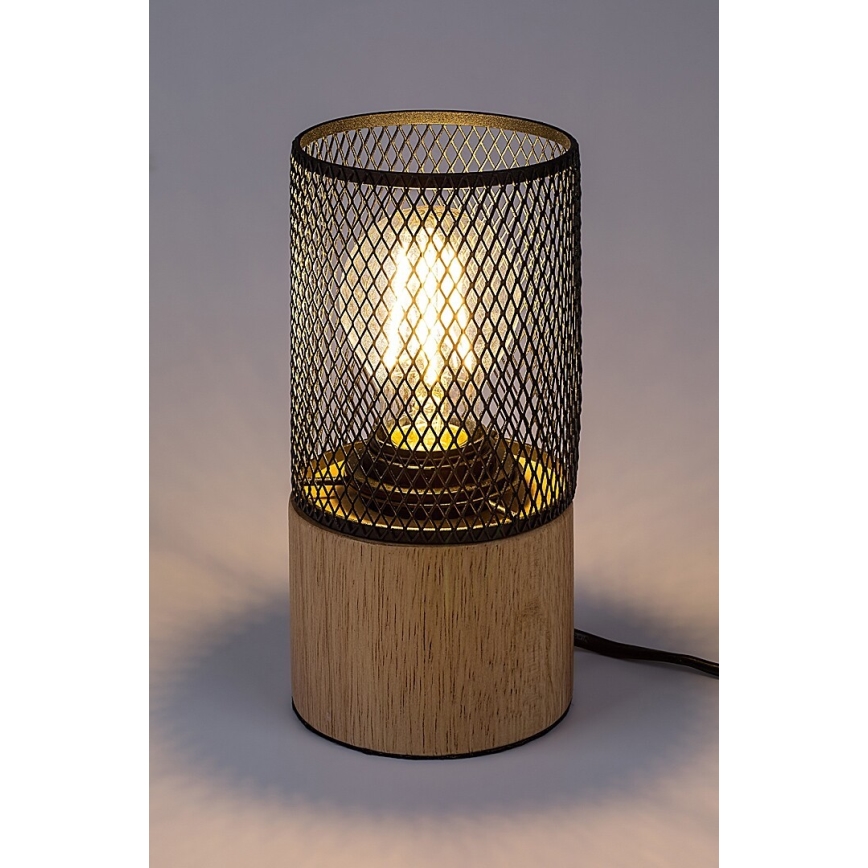 Rabalux - Lámpara de mesa 1xE27/25W/230V haya