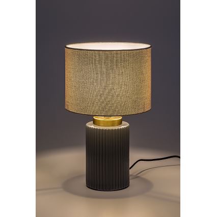 Rabalux - Lámpara de mesa 1xE14/40W/230V gris