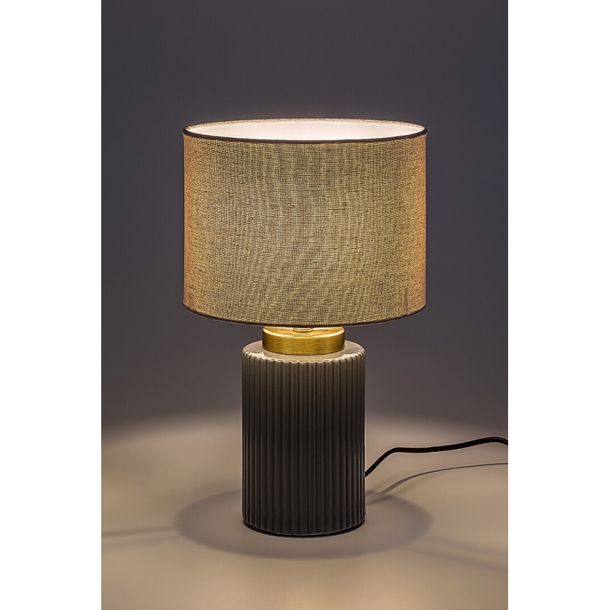 Rabalux - Lámpara de mesa 1xE14/40W/230V gris