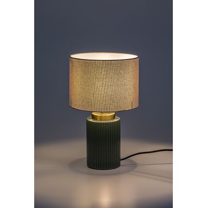 Rabalux - Lámpara de mesa 1xE14/40W/230V verde