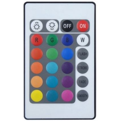 Rabalux - Lámpara de pie LED RGB regulable LED/19W/230V + control remoto