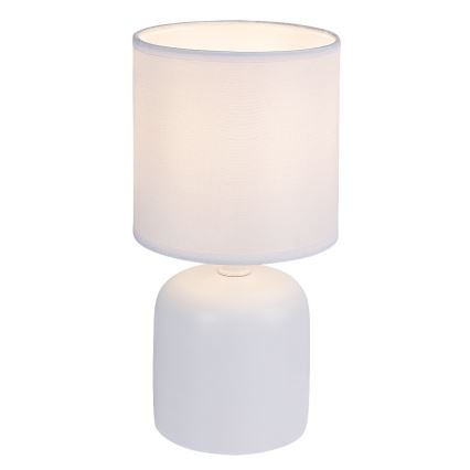 Rabalux - Lámpara de sobremesa 1xE14/40W/230V blanca