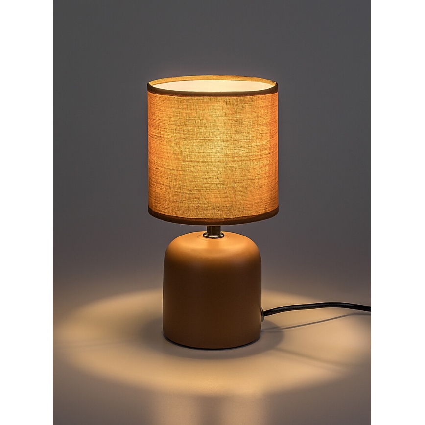 Rabalux - Lámpara de mesa 1xE14/40W/230V marrón