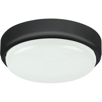 Rabalux - Lámpara de techo LED para exterior LED/15W/230V IP54 negra