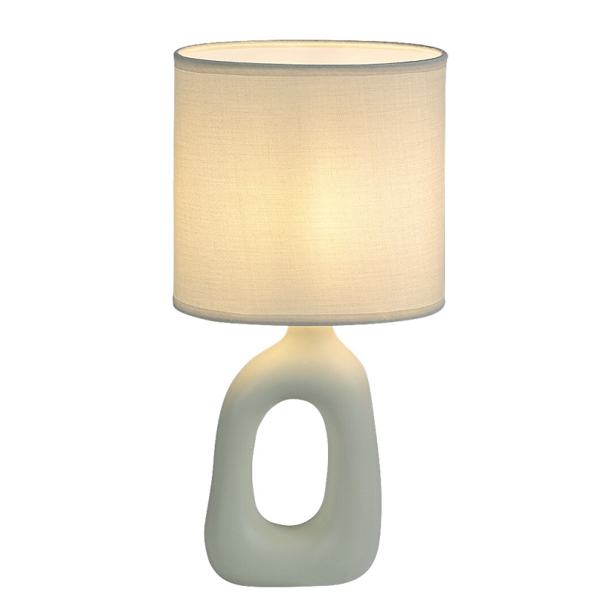 Rabalux - Lámpara de mesa 1xE14/40W/230V color crema