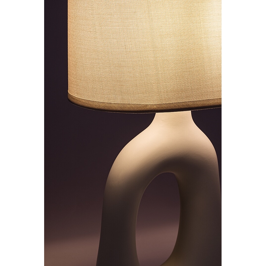 Rabalux - Lámpara de mesa 1xE14/40W/230V color crema