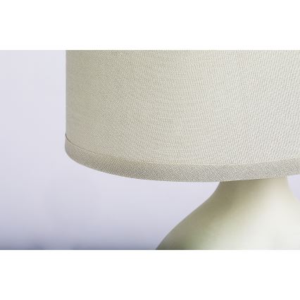 Rabalux - Lámpara de mesa 1xE14/40W/230V color crema