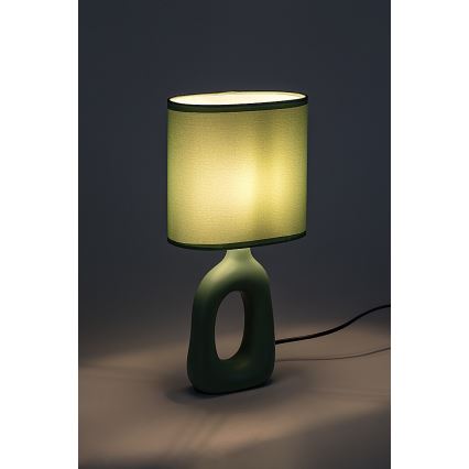 Rabalux - Lámpara de mesa 1xE14/40W/230V verde