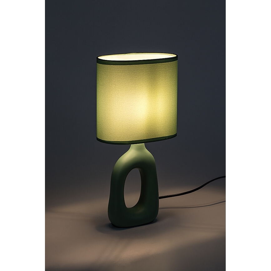 Rabalux - Lámpara de mesa 1xE14/40W/230V verde