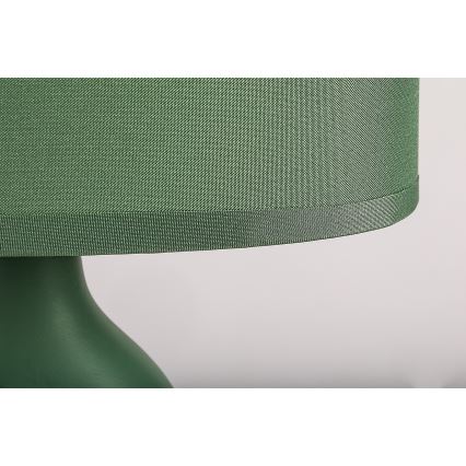 Rabalux - Lámpara de mesa 1xE14/40W/230V verde