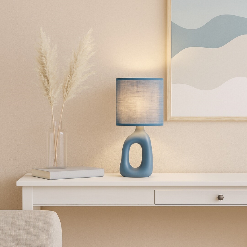 Rabalux - Lámpara de mesa 1xE14/40W/230V azul