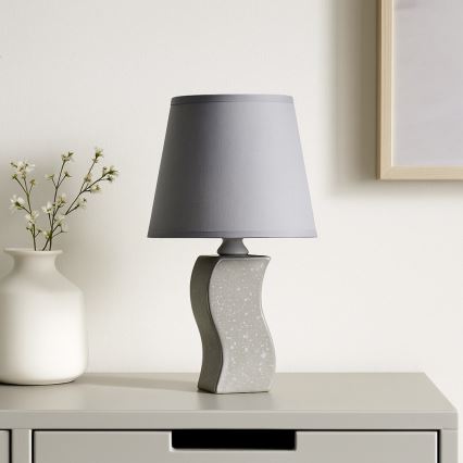Rabalux - Lámpara de mesa 1xE14/40W/230V gris