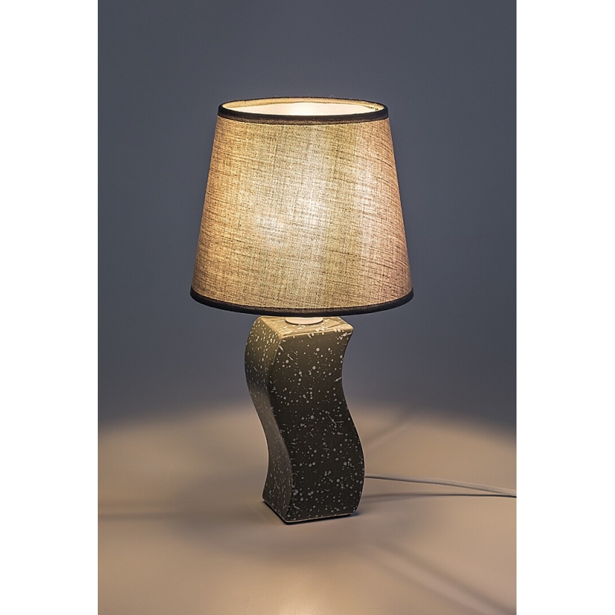 Rabalux - Lámpara de mesa 1xE14/40W/230V gris
