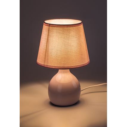 Rabalux - Lámpara de mesa 1xE14/40W/230V rosa