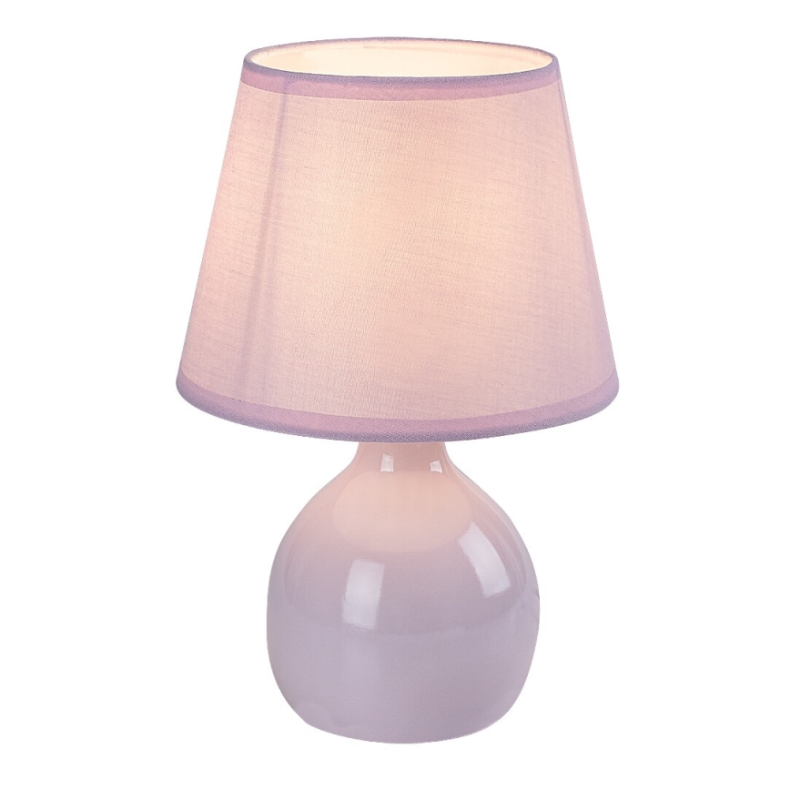 Rabalux - Lámpara de mesa 1xE14/40W/230V rosa