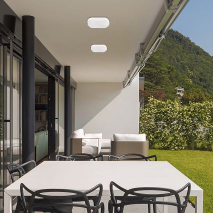 Rabalux - Lámpara de techo LED para exterior LED/15W/230V IP54 blanca