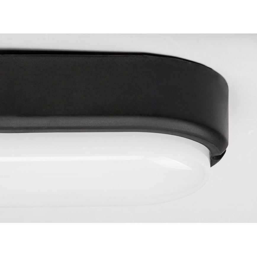 Rabalux - Lámpara de techo LED para exterior LED/15W/230V IP54 negra