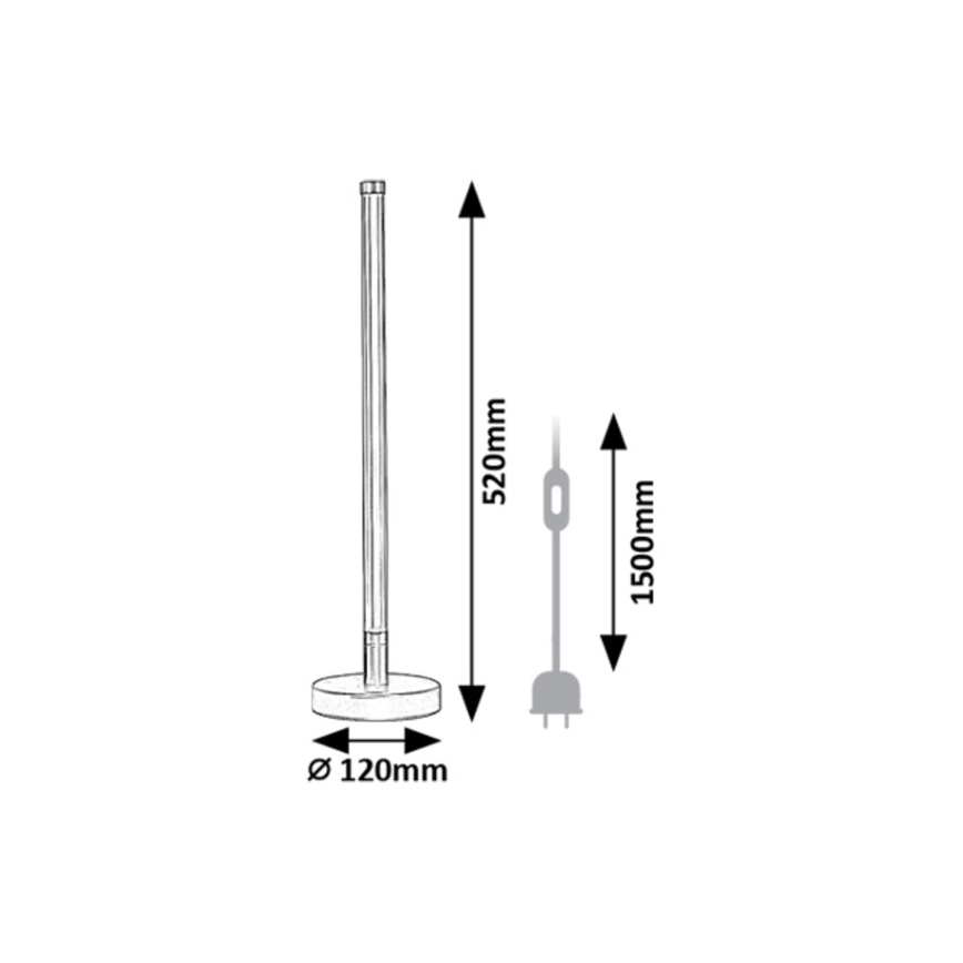 Rabalux - Lámpara de mesa LED LED/8W/230V 3000K