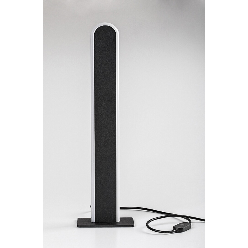 Rabalux - Lámpara de mesa LED regulable LED/15W/230V 3000/4000K negro