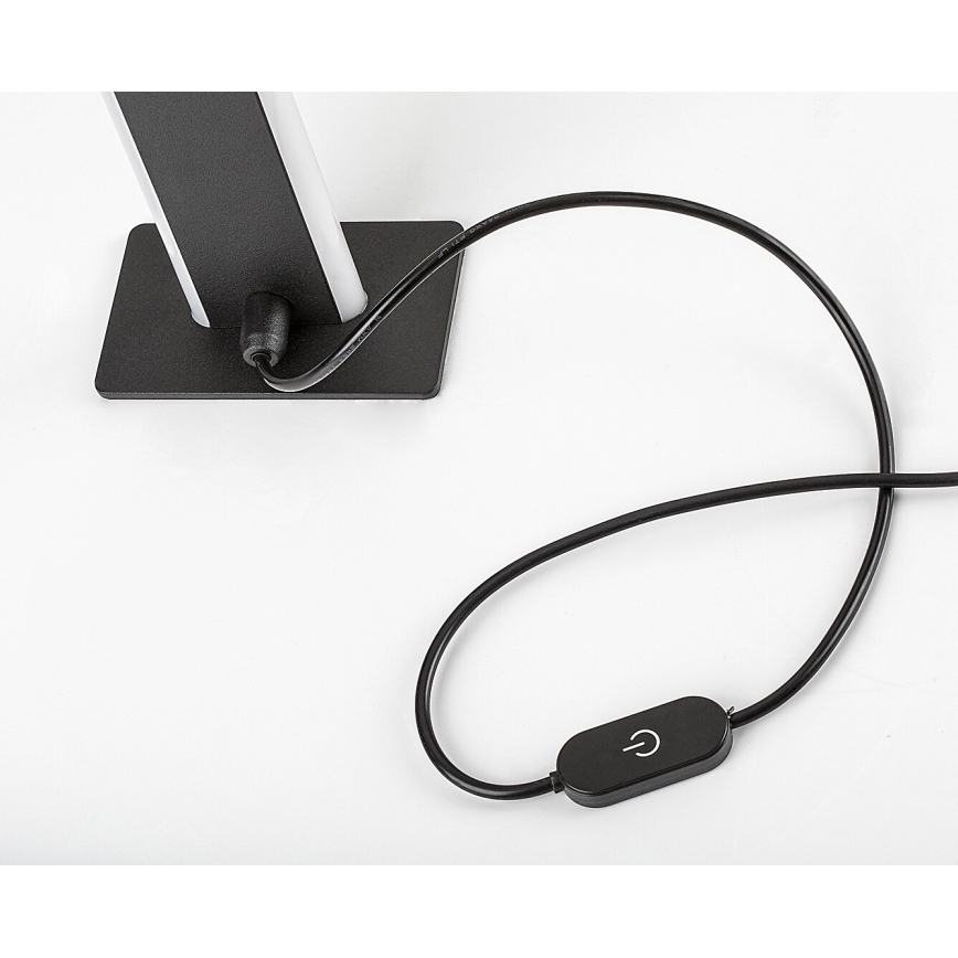 Rabalux - Lámpara de mesa LED regulable LED/15W/230V 3000/4000K negro