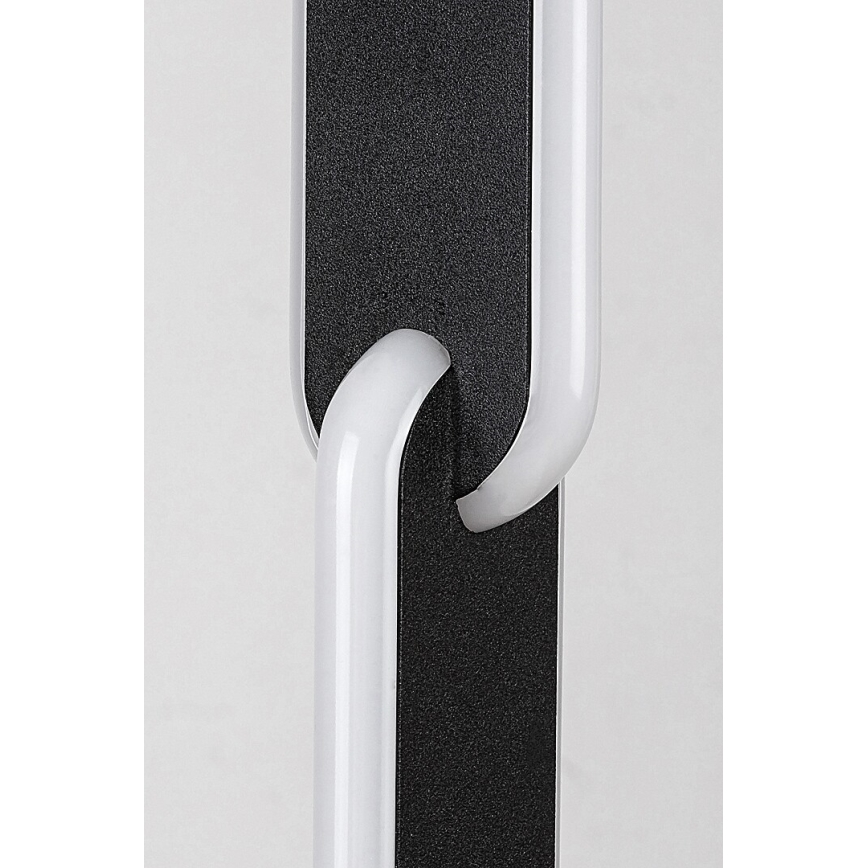 Rabalux - Lámpara de pie LED regulable LED/33W/230V 3000/4000K negro