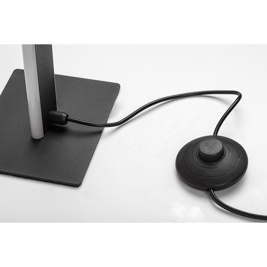 Rabalux - Lámpara de pie LED regulable LED/33W/230V 3000/4000K negro