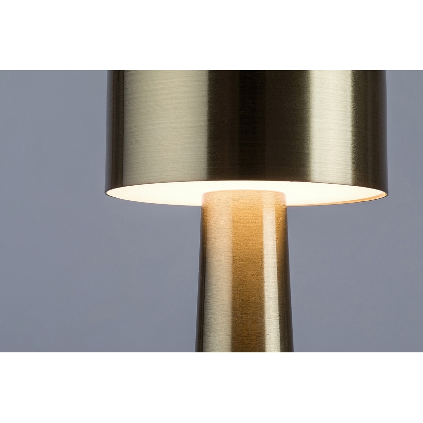 Rabalux 74207 - Lámpara LED de mesa táctil recargable SENAN LED/2,7W/5V 1200mAh dorado