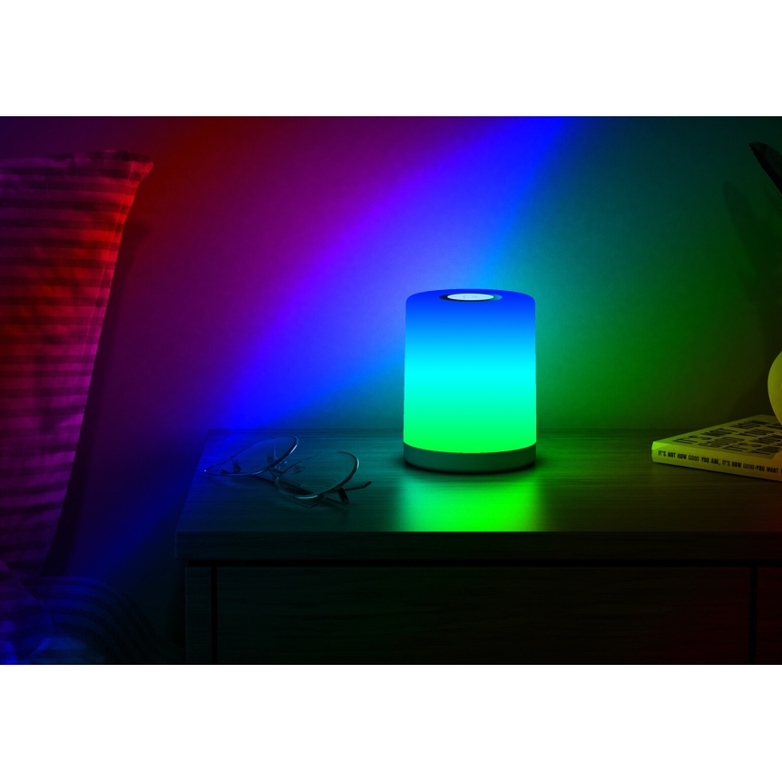 Rabalux 74209 - LED RGB Lámpara de mesa recargable TIPY LED/0,8W/5V