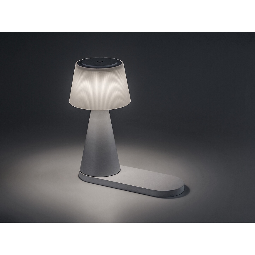 Rabalux - LED Lámpara de mesa recargable con dimmer con carga inalámbrica LED/5W/5V 3000/4000/5000K