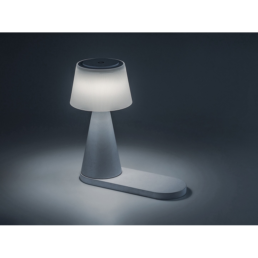 Rabalux - LED Lámpara de mesa recargable con dimmer con carga inalámbrica LED/5W/5V 3000/4000/5000K