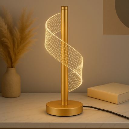 Rabalux - Lámpara de mesa LED, 6W, 230V, 3000K
