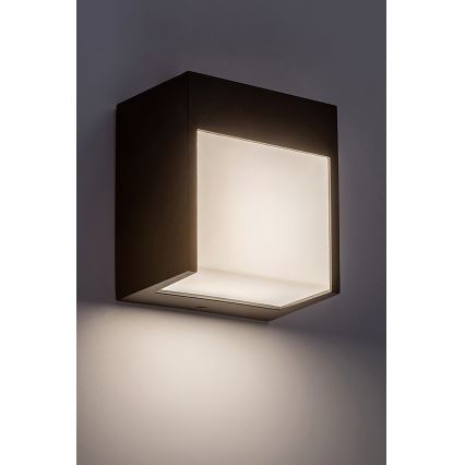 Rabalux - Aplique LED de exterior LED/12W/230V negro IP54