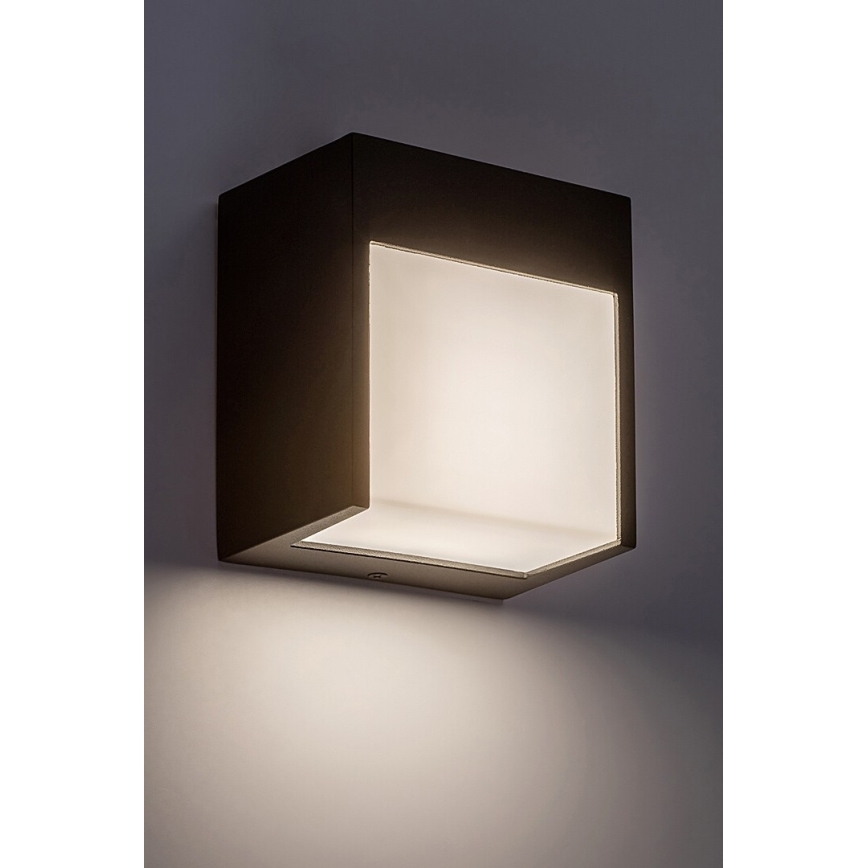 Rabalux - Aplique LED de exterior LED/12W/230V negro IP54