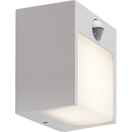 Rabalux - Lámpara de pared LED para exterior con sensor LED/12W/230V blanca IP44