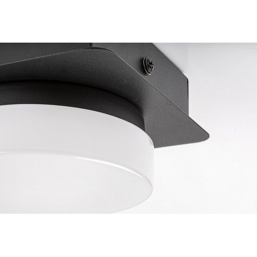 Rabalux - Plafón LED para baño LED/5W/230V IP44 4000K negro
