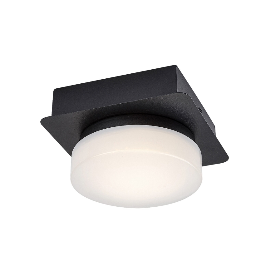 Rabalux - Plafón LED para baño LED/5W/230V IP44 4000K negro