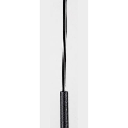 Rabalux - Lámpara de araña de baño en cadena 1xE27/15W/230V negro IP44