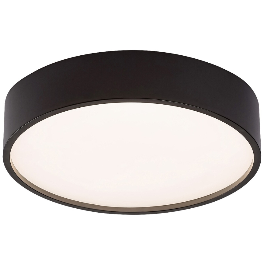 Rabalux - Plafón LED LED/18W/230V IP44 4000K diá. 28 cm negro